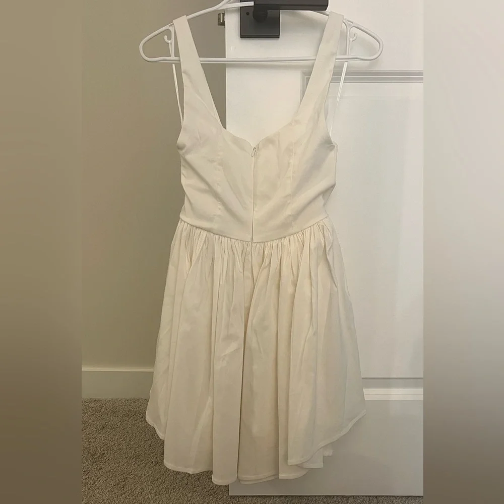 12th Tribe Elegant White Dress - Picture 4 of 5
